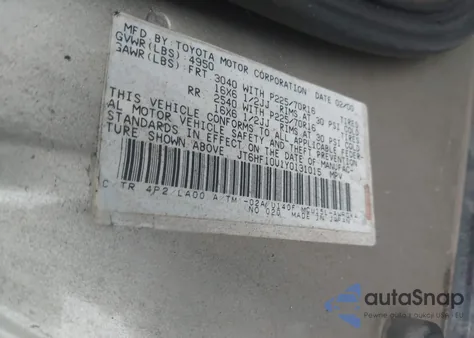 2000 Lexus Rx 300 from USA, damaged, VIN JT6HF10U1Y0131015